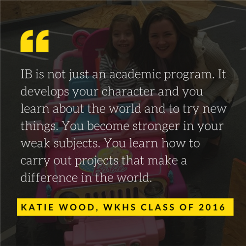 Quote from IB Student Grad 